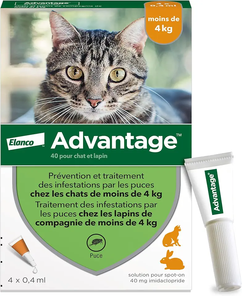 Advantage Cat & Rabbit Under 4 kg