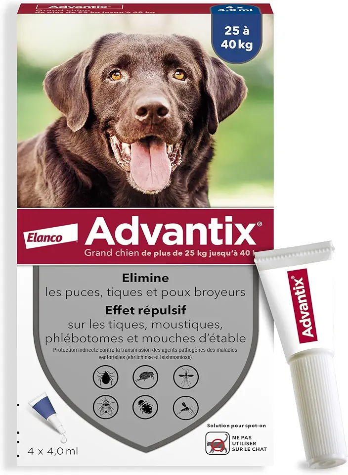 Advantix Large Dog Entre 25 et 40 kg