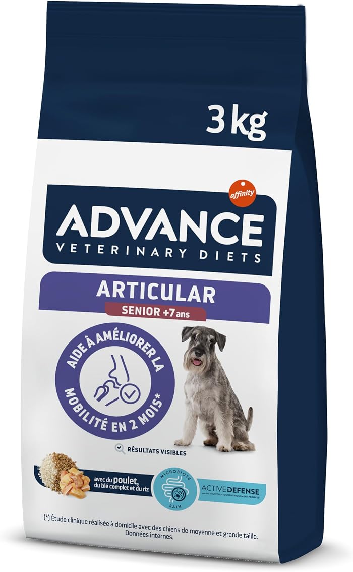 Advance Veterinary Diets Articular Care Senior - Dry Food for Senior Dogs with Joint Problems - 3 kg
