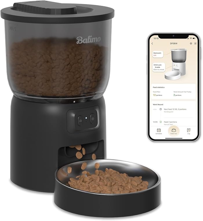 Balimo Automatic Cat Food Dispenser
