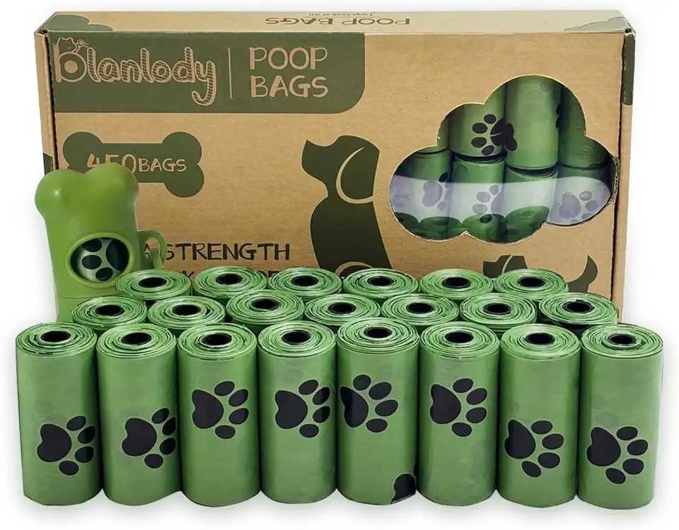 blanlody 450 pieces dog poo bag