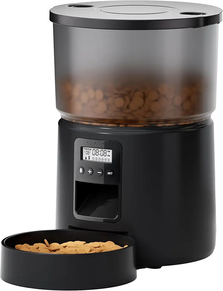 Distributeur automatique de croquettes pour chat 3L avec timer programmable