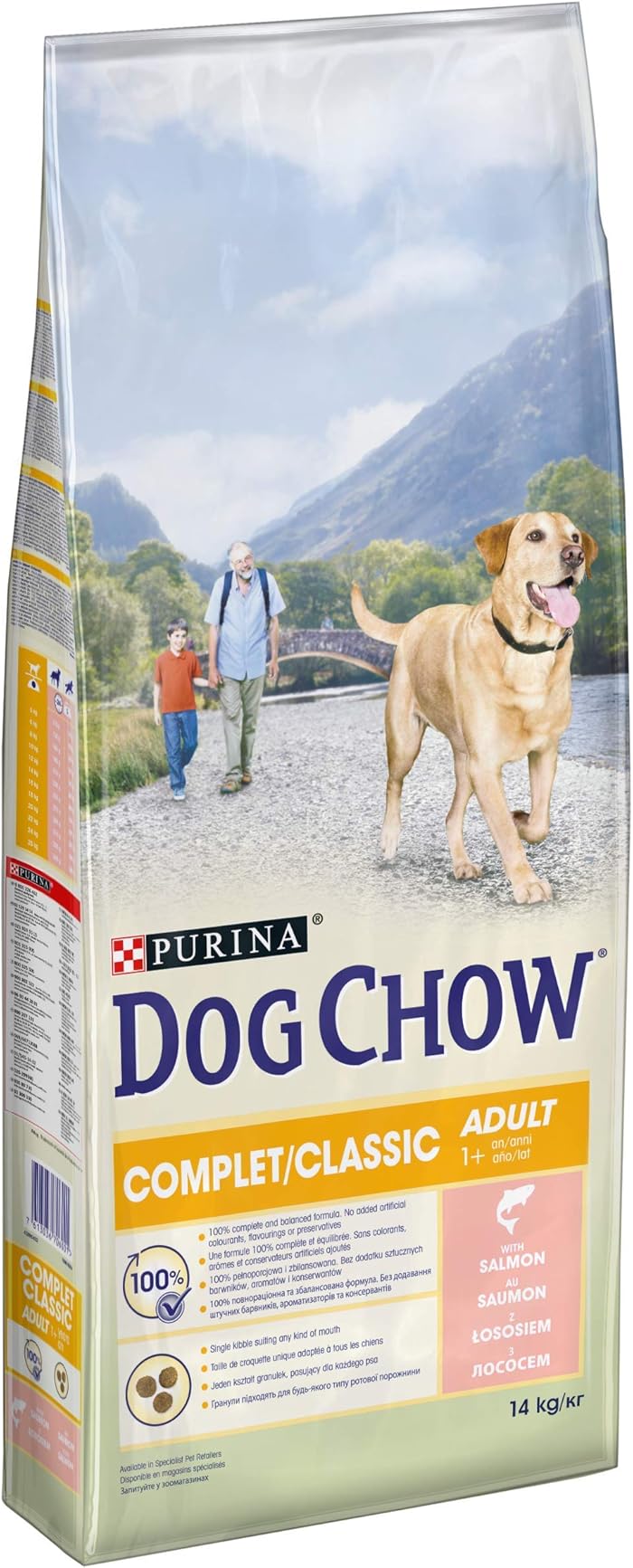 Dog Chow: croquettes au saumon pour chien adulte, verdict sur la composition