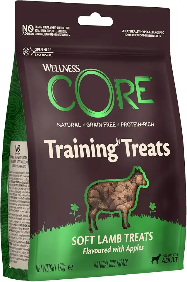 Wellness CORE Training Treats 170 g Lamb/Apples