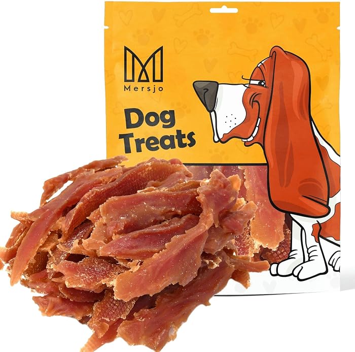 Dog Treats - 92% High Meat, No Additives, Grain and Sugar Free, Daily Supplement Dog Treats, Dried Duck Magret, 500g