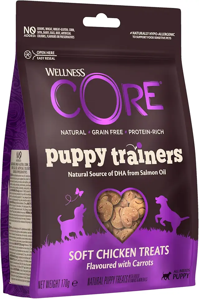 Wellness CORE Training Treats 170 g Chicken/Carrots - Puppy Treats