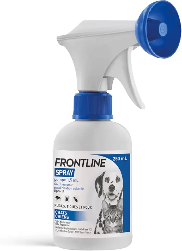 Frontline Spray for Cats Dogs 250 ml