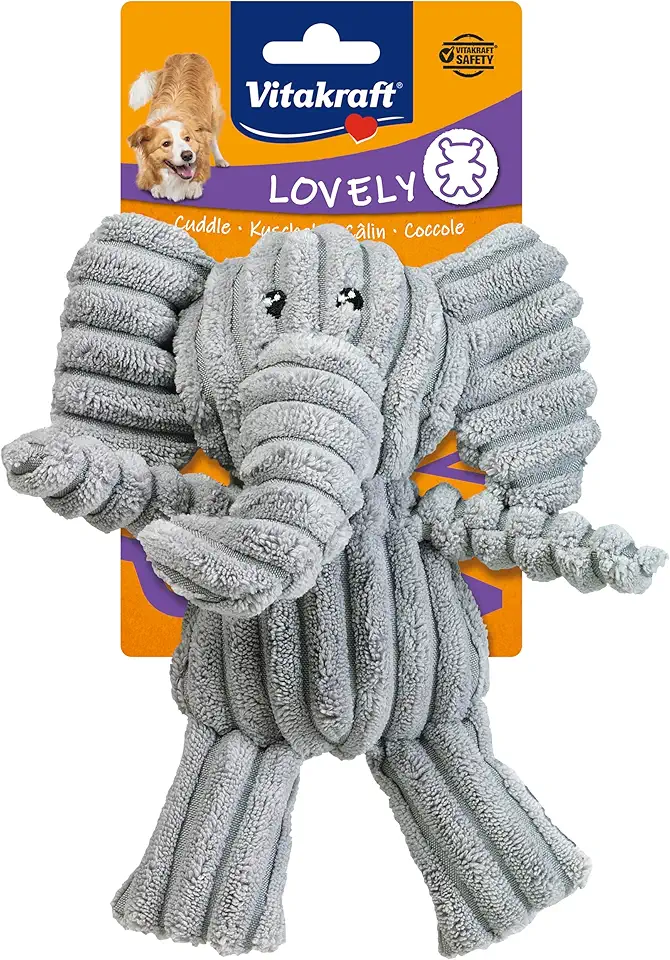 Vitakraft Safari Elephant Dog Toy
