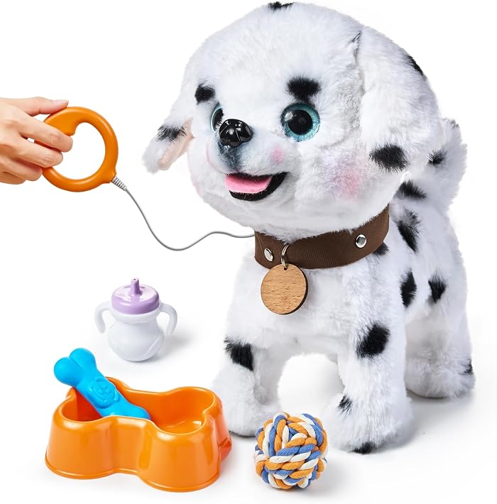 OR OR TU Dog Toy Child Plush Dog Interactive