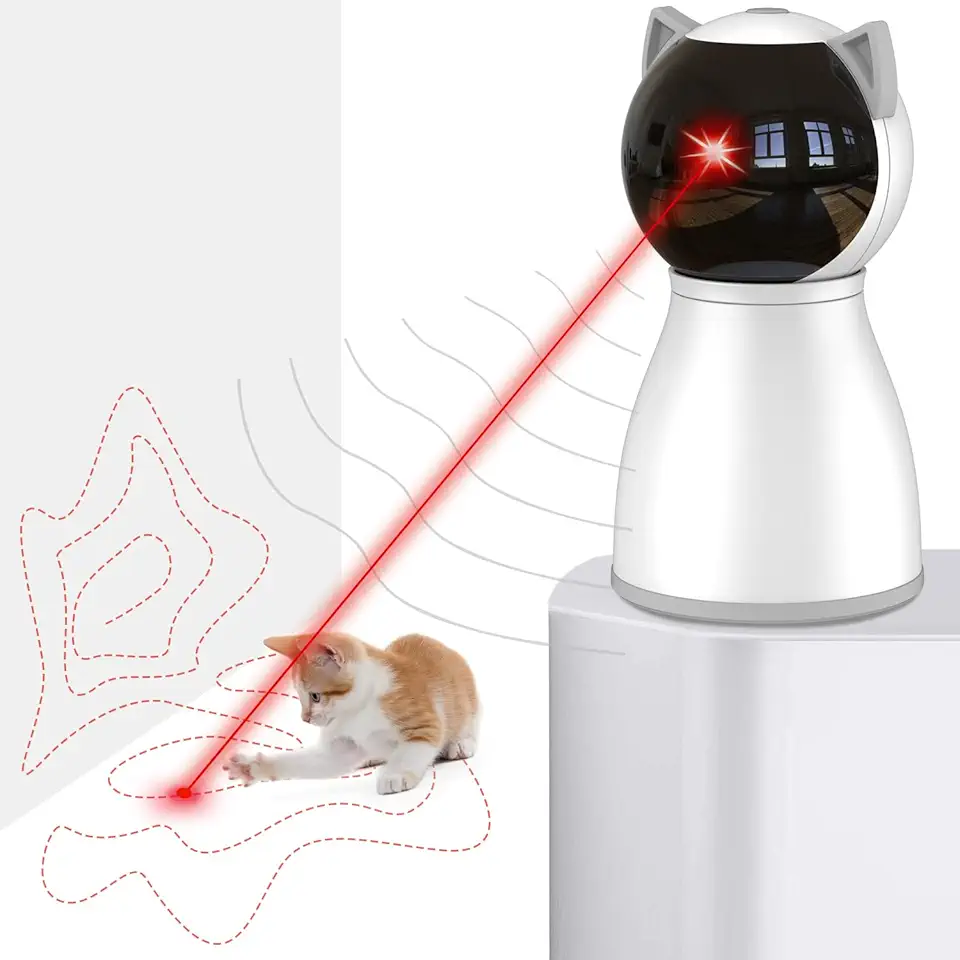 Jouet Laser Petiepaw Divertissement Aleatoire Chats
