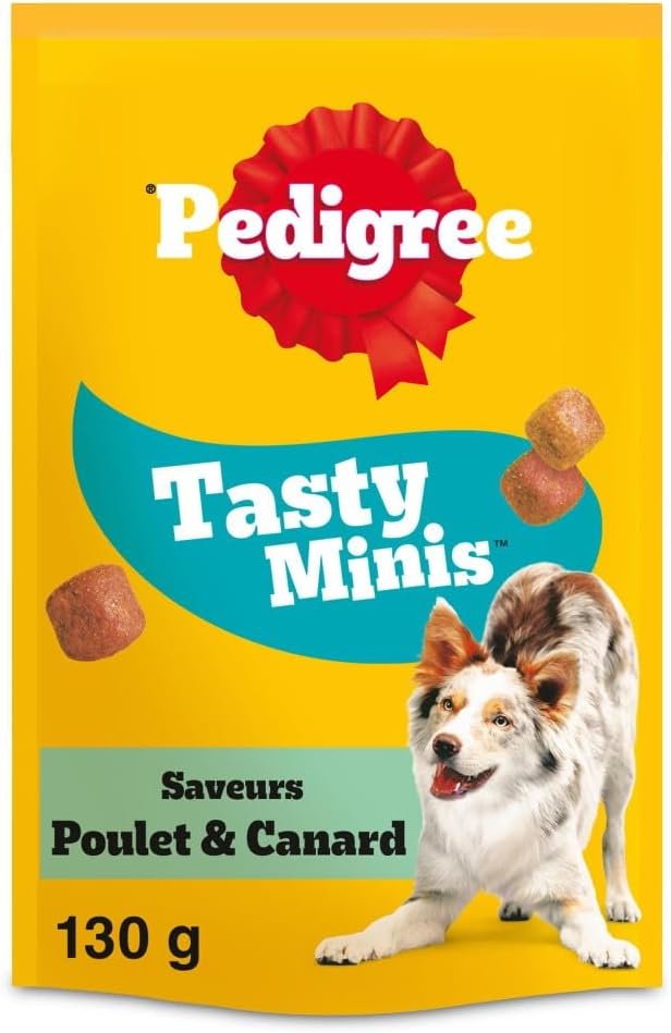 Pedigree Its Reward Treat for Adult Dogs, 130 g Bag of Soft Bites – Pack of 6