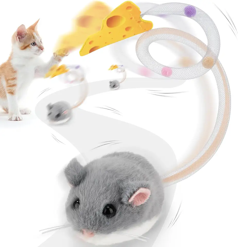 Migipaws Souris Électrique Interactive