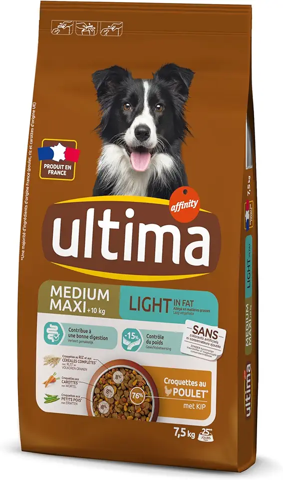 Ultima Medium Maxi Light Chicken Rice Dog Food